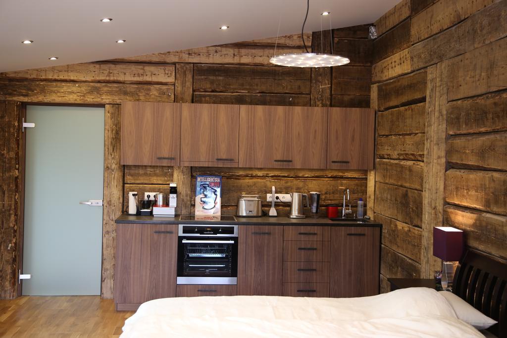 Altribute Studio W Sauna Secure Parking Wifi 90Mbs Liepāja Quarto foto